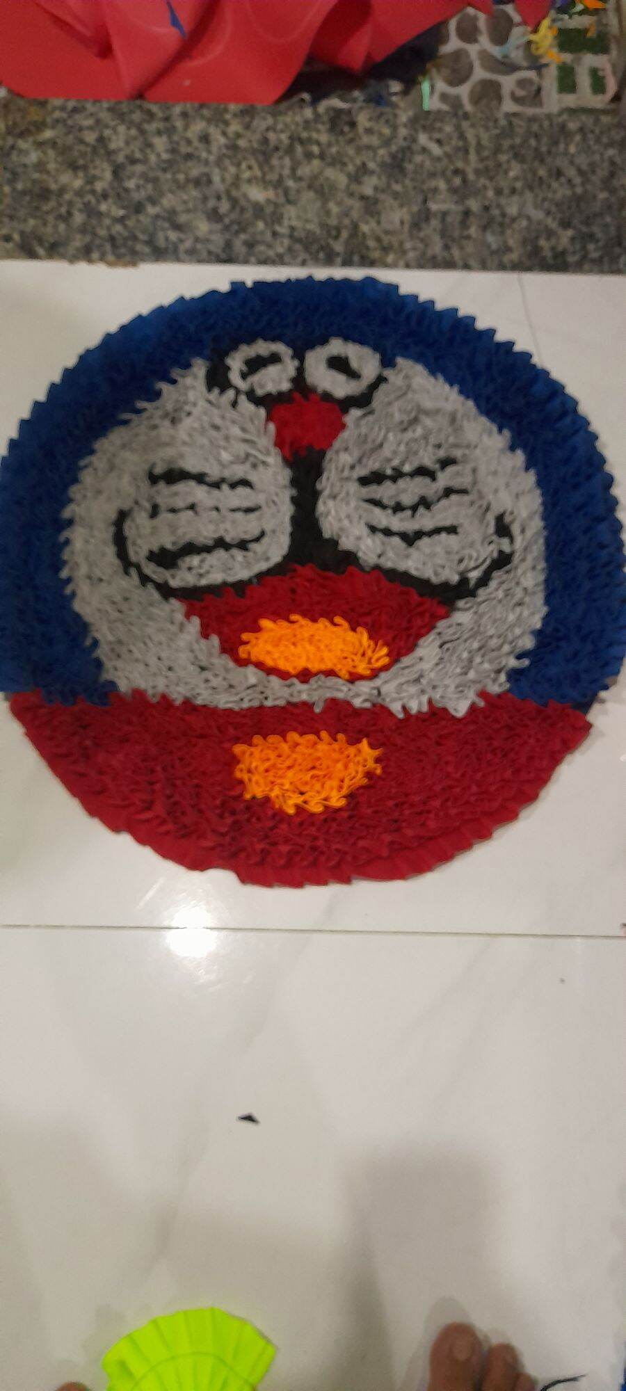 thảm  doremon vui vẻ. kích thước 55cm