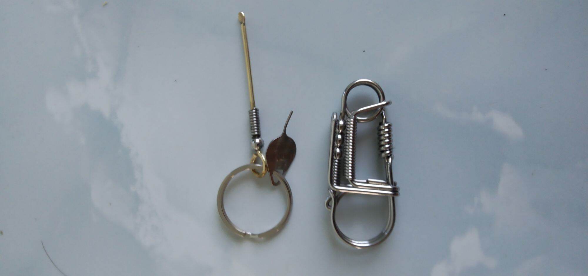 móc khóa thủ công inox 304