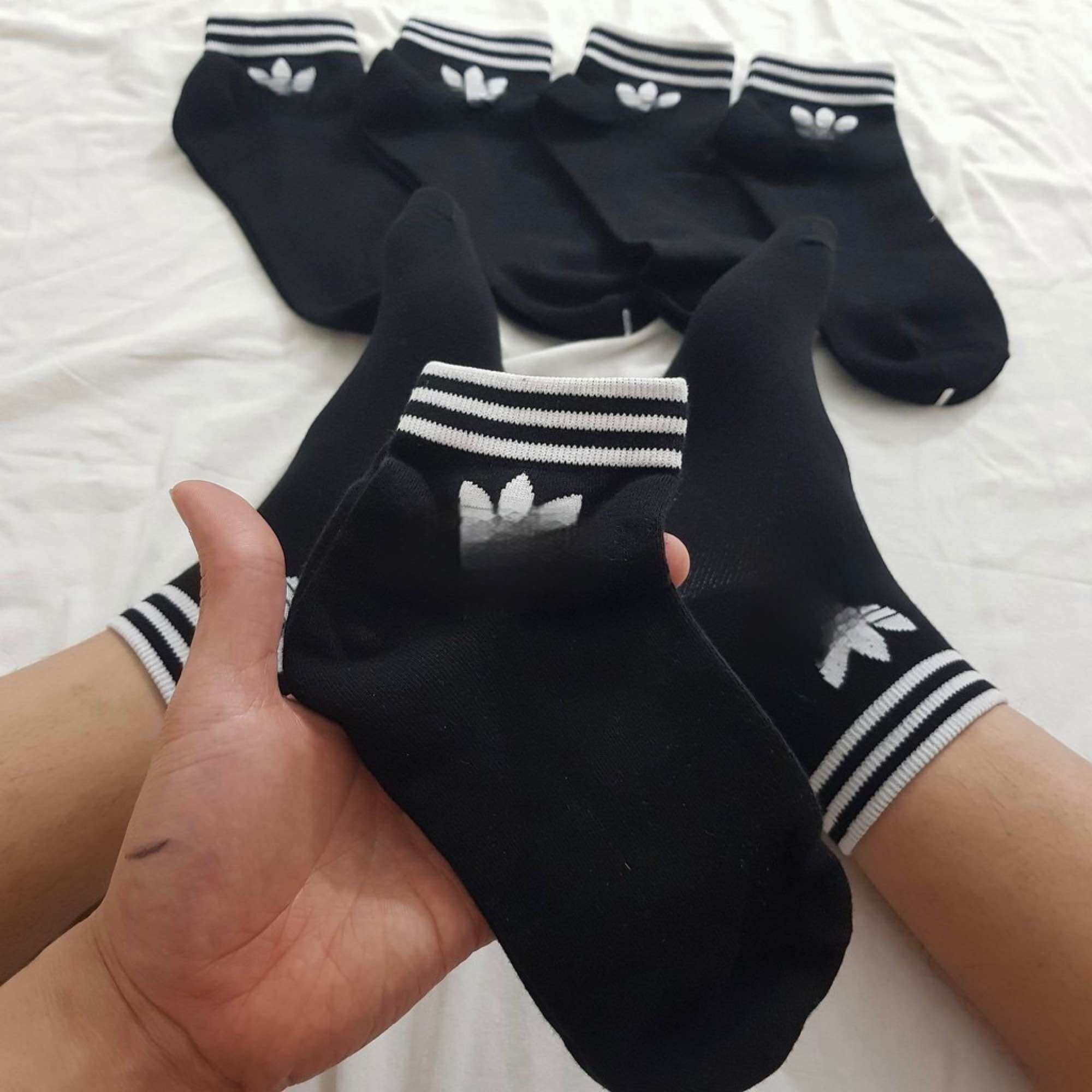 TẤT / VỚ THỂ THAO A ĐI DAS 3 LÁ  Nam Nữ - Hàng VNXK