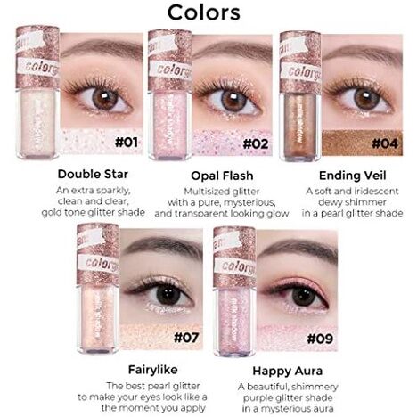 [COLORGRAM] PHẤN MẮT DẠNG NHŨ LẤP LÁNH 3.2G HÀN QUỐC