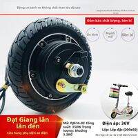 JINTONGCAIZI | Motor Hub Không Chổi Than có Phanh cho Xe Scooter 8-Inch 24V/36V/48V 350W
