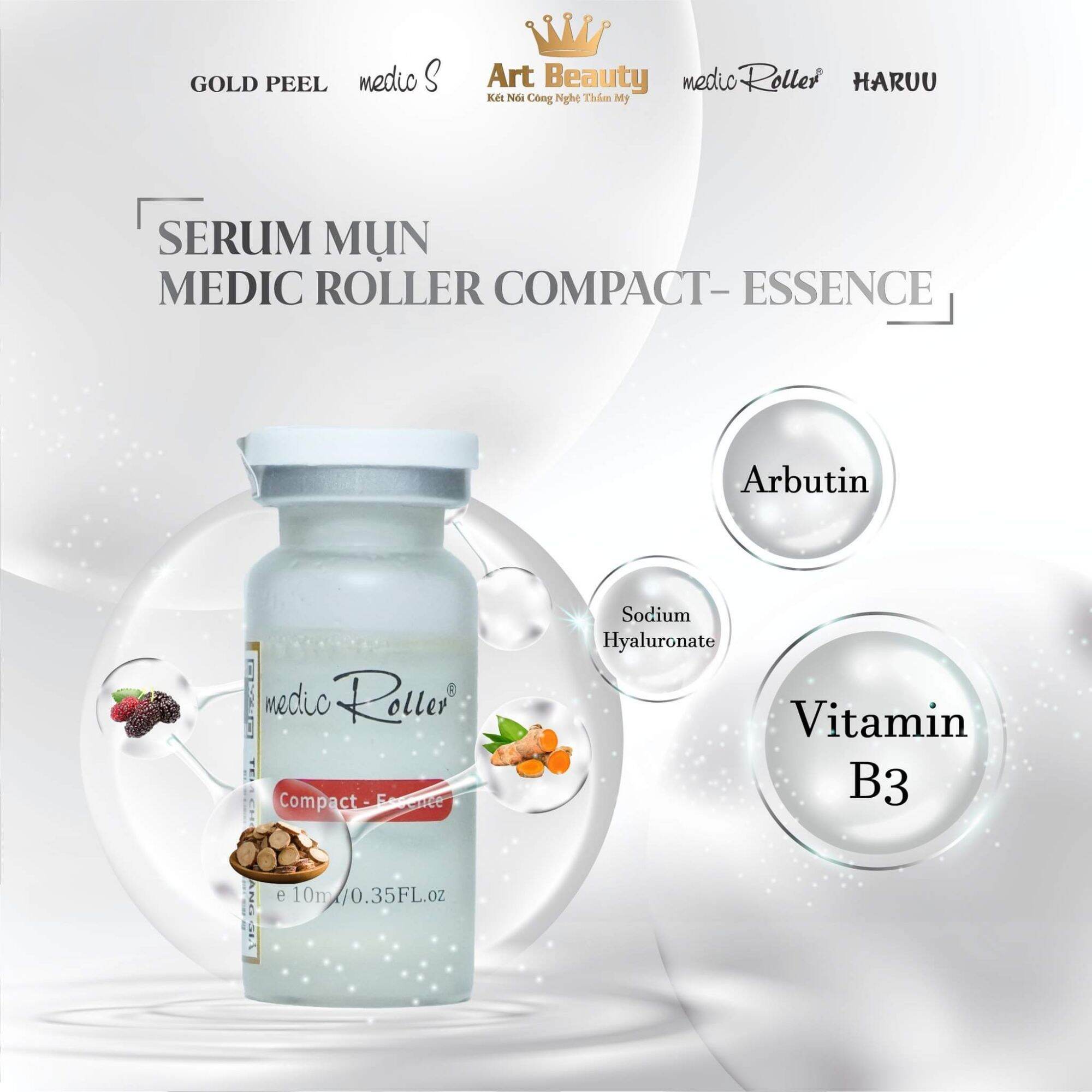 serum mụn Medic Roller 10ml (Phiên bản mới)