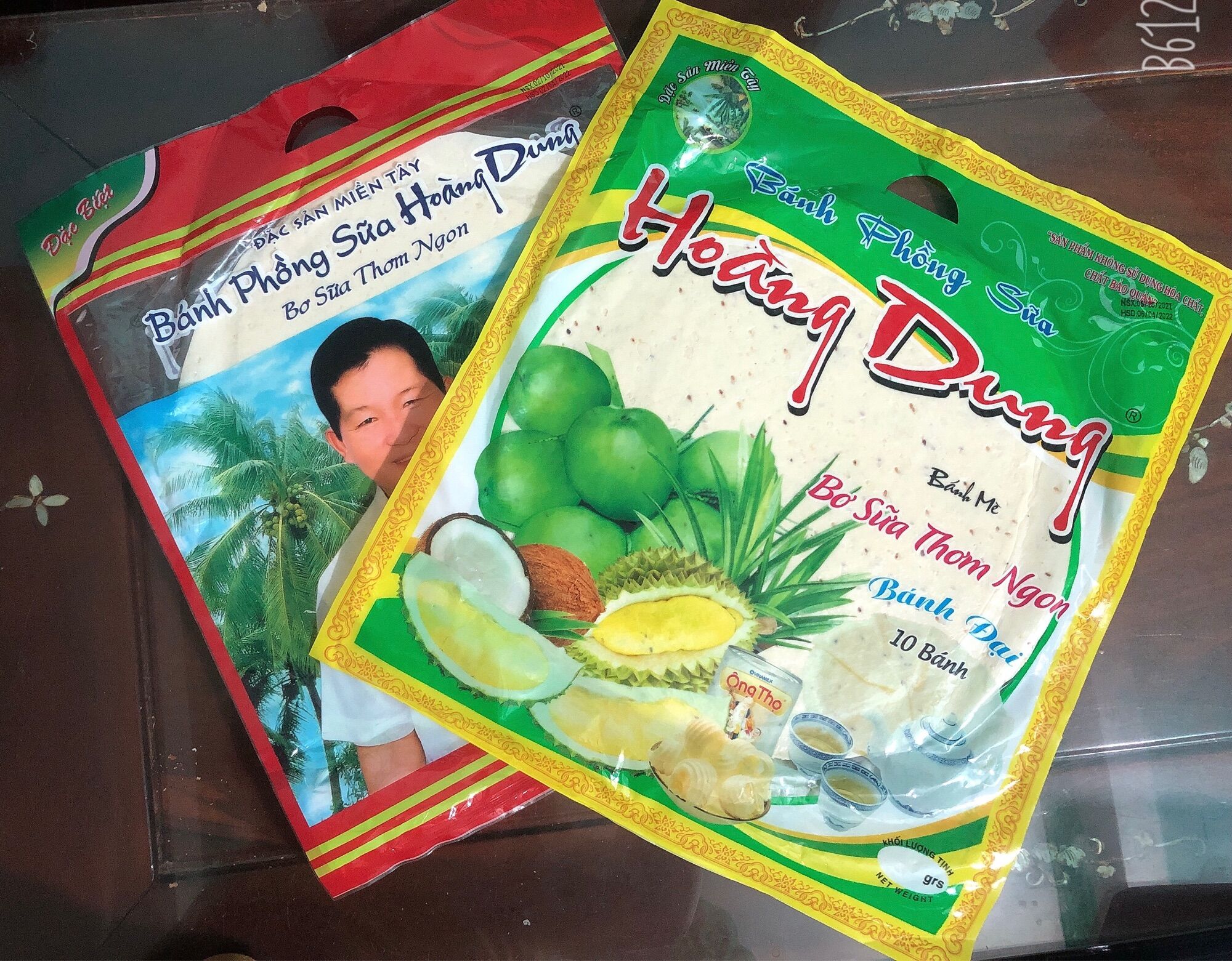 Bánh Phồng Sữa - Bánh mè bơ sữa thơm ngon ( bich 10 cái)