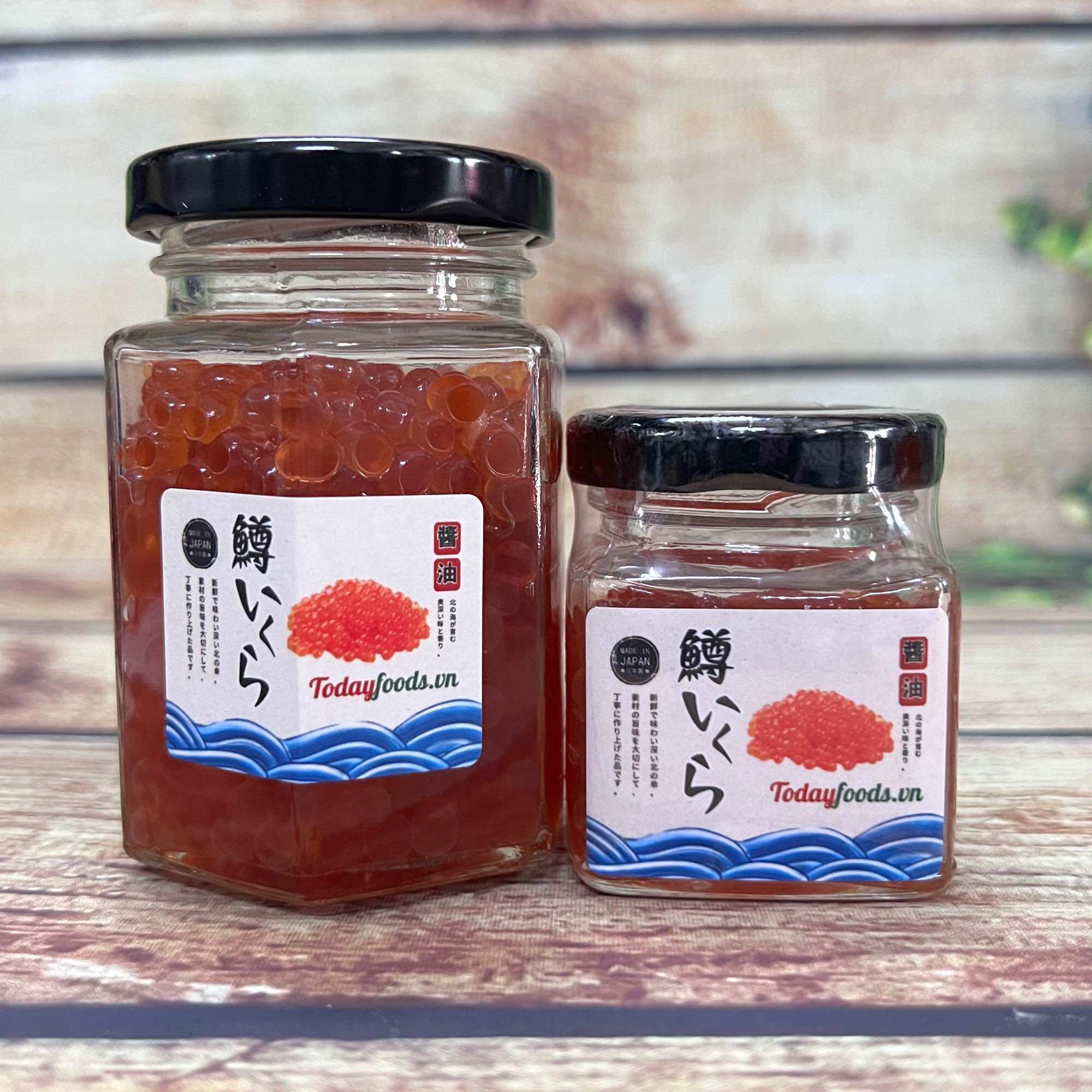 Trứng cá hồi chế biến masu ikura nhật bản | dùng cho bé ăn dặm 50g/100g