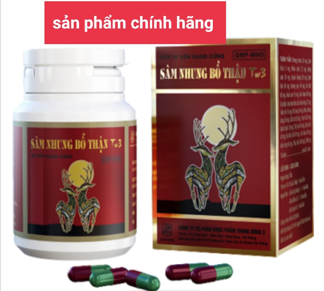SÂM NHUNG BỔ Thận Tw3