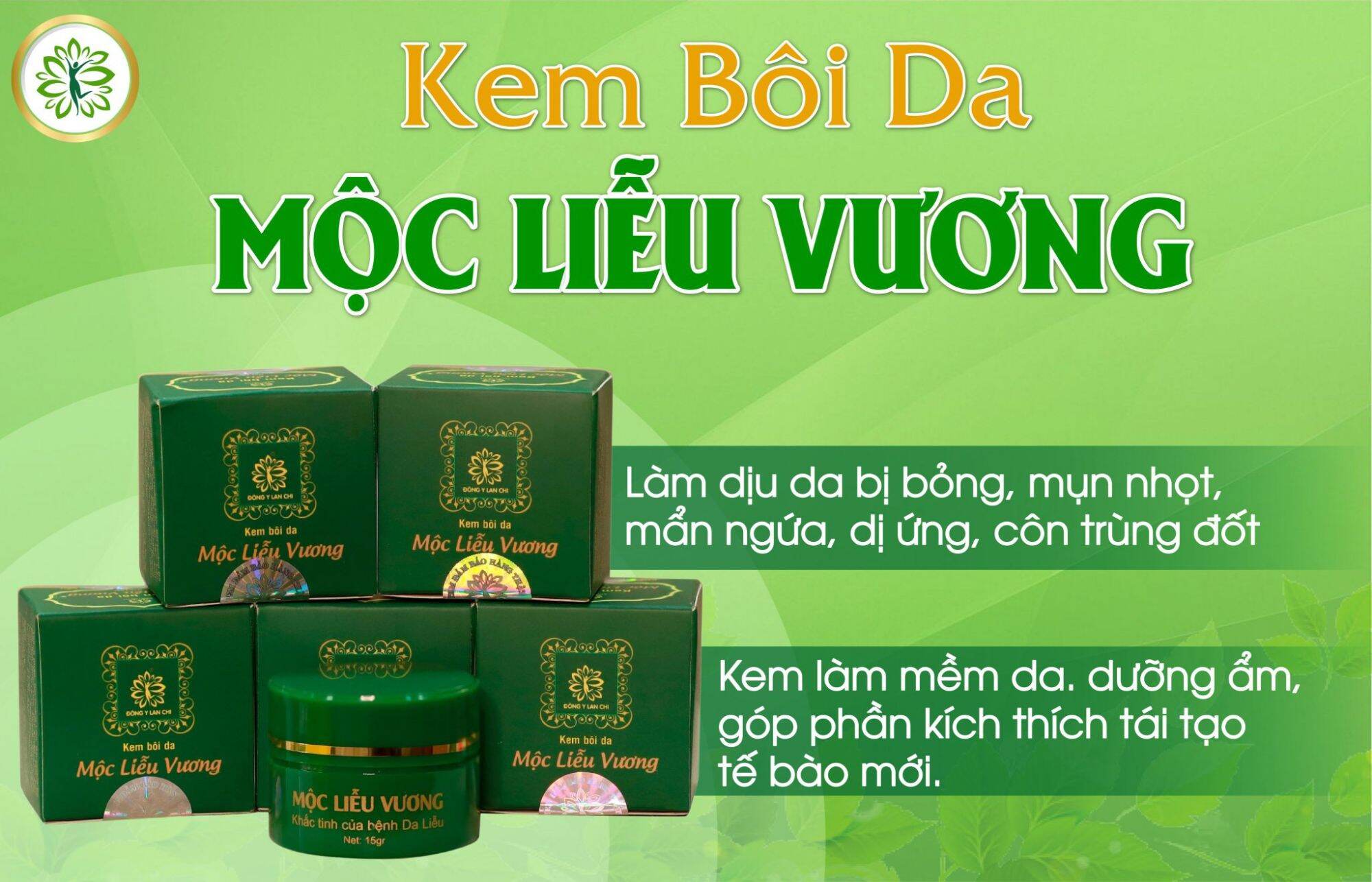 Kem bôi da mộc liễu vương