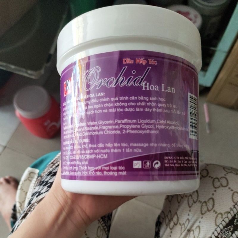 Dầu hấp tóc, Dầu Ủ tóc Hoa Lan , Hoa Lài 1000ml