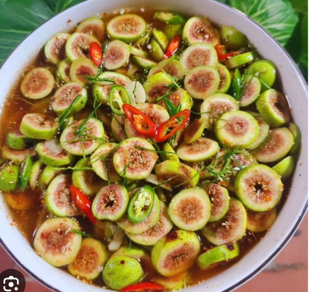 Quả sung ngâm chua ngọt