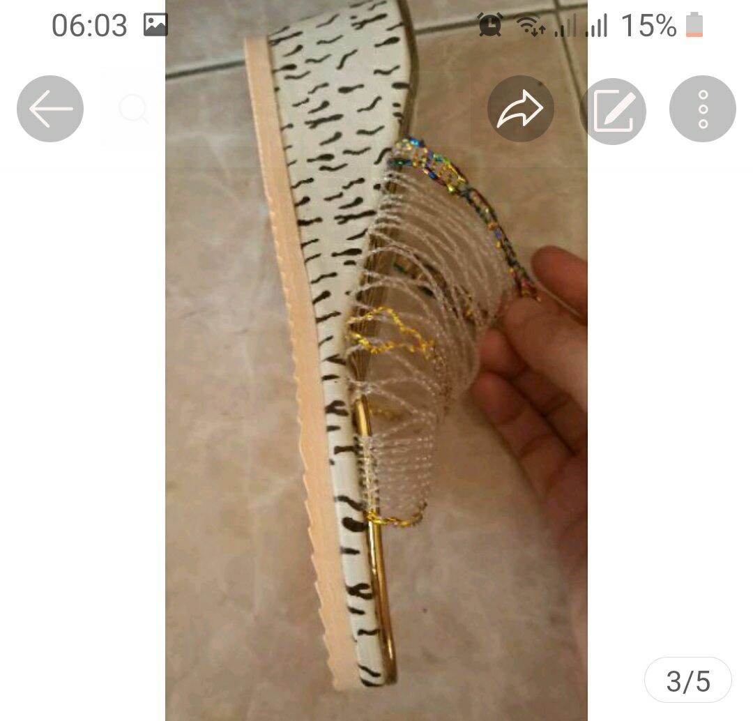 dép lưới nữ cao 7 phân