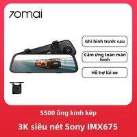 70mai | Camera Hành Trình Ô Tô Quay Panorama Hình Ảnh Cao Có Tầm Nhìn Đêm Ghi Dual