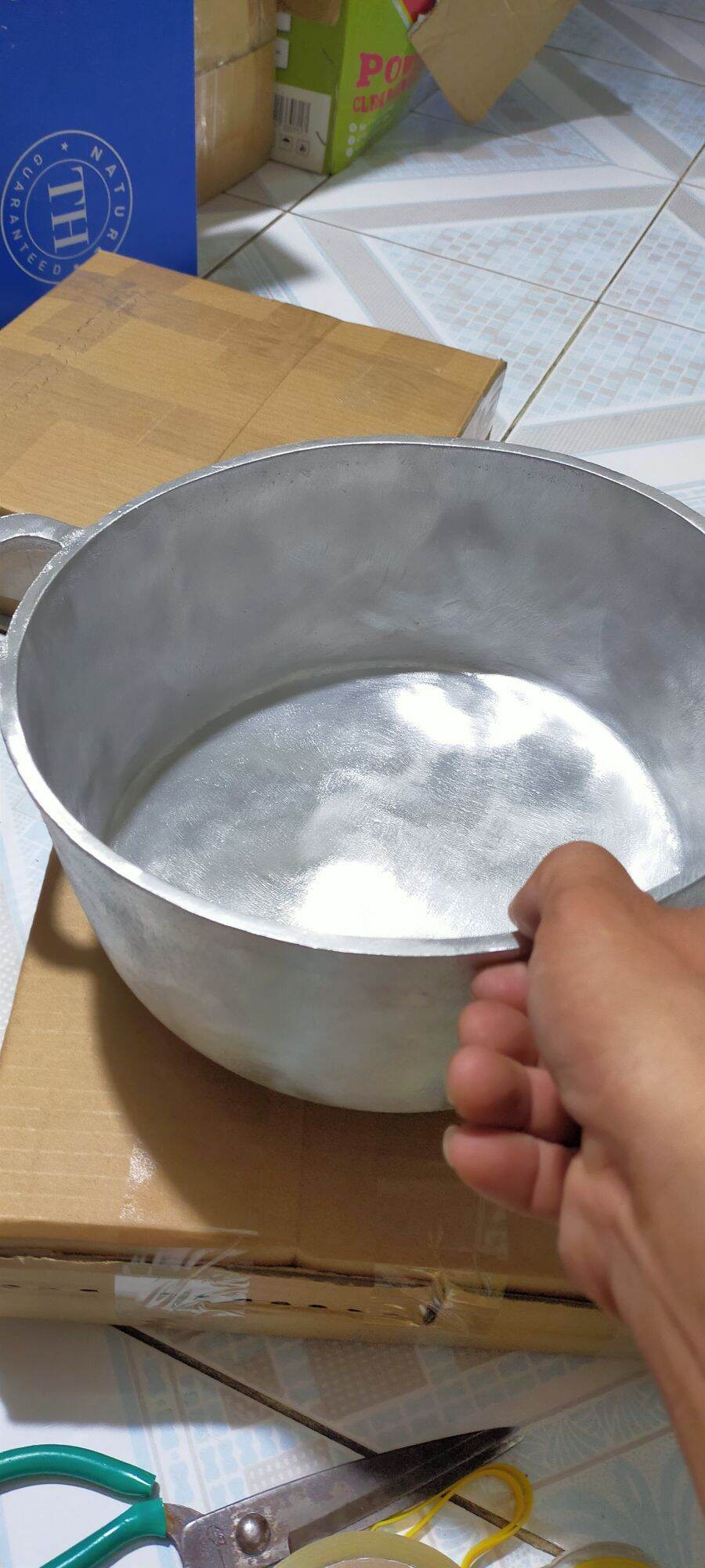 nồi gang đúc thủ công số 10 dk21cm