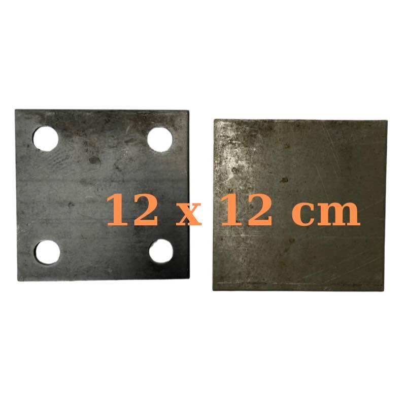 Bản mã 12x12 cm có lỗ và không lỗ