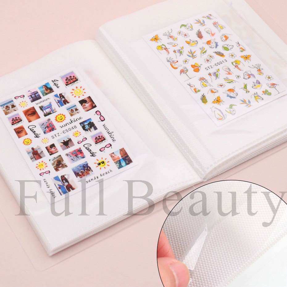 Sổ tay sticker nail giá sỉ