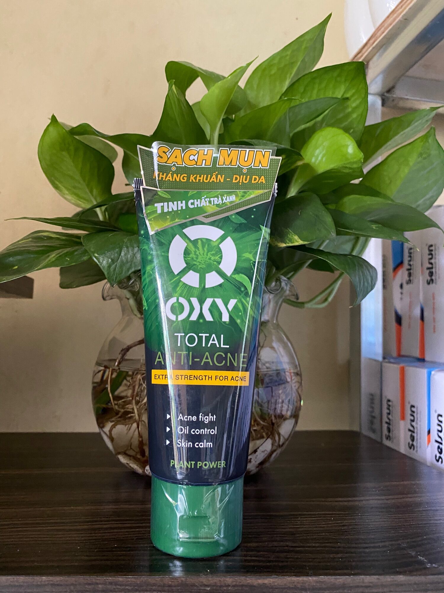 SỮA RỬA MẶT OXY TÍP LỚN 100g ( MẪU MỚI)