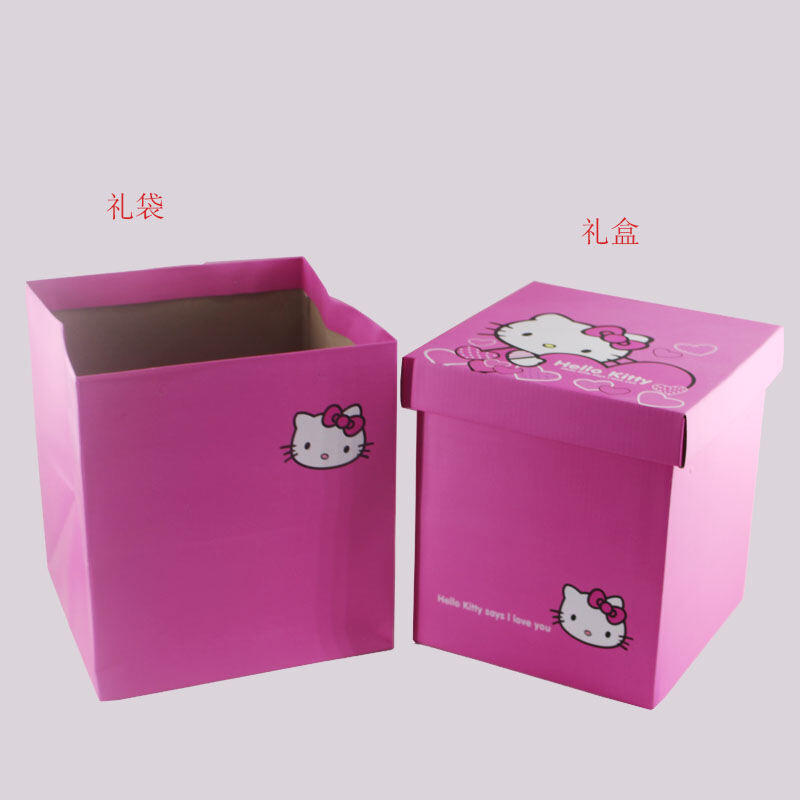 Hộp quà đồ ăn vặt hộp quà đáp lễ hello kitty hello kitty hộp quà quà sinh nhật quà sinh nhật gói quà kẹo hoạt hình