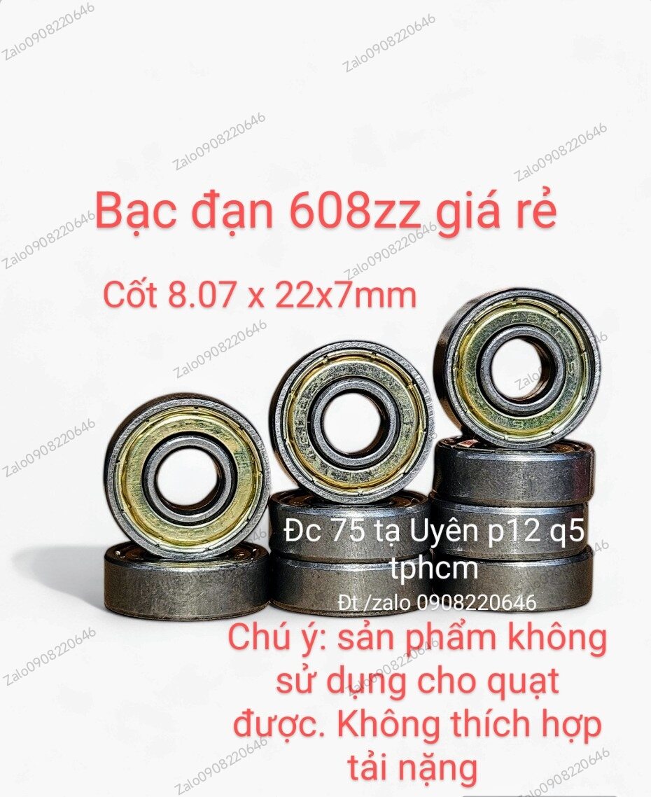 Vòng bi bạc đạn 608 zz giá rẻ
