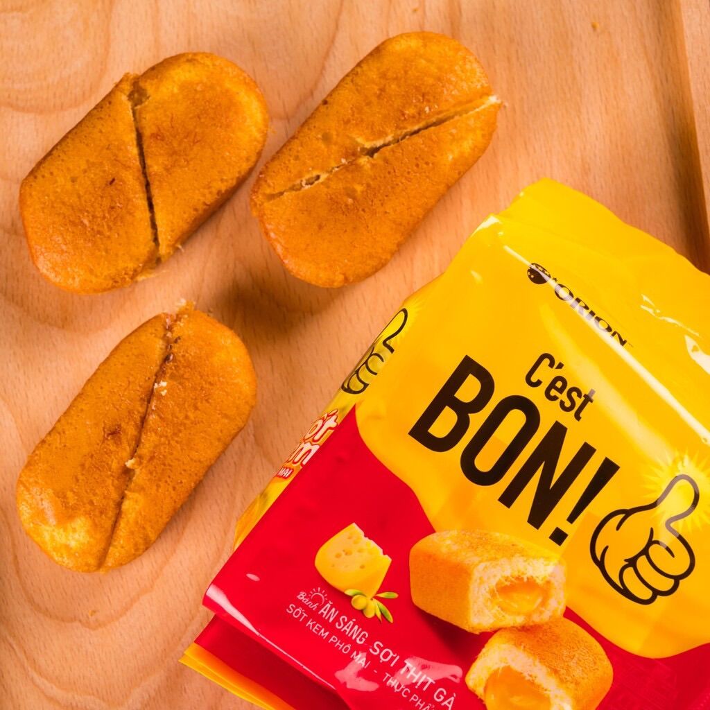 COMBO 5 CÁI BÁNH BON C’EST SỐT KEM PHÔ MAI