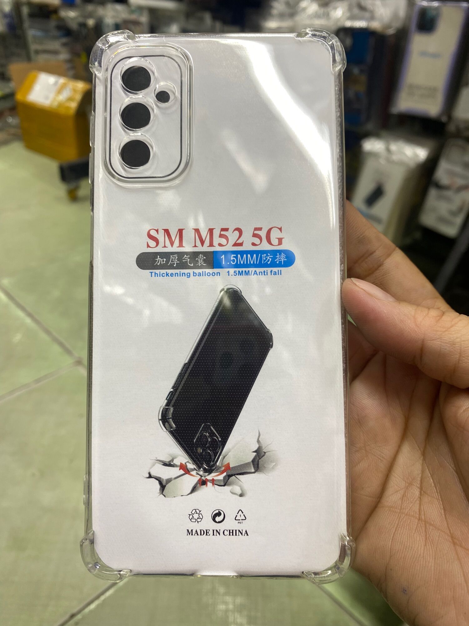 Ốp Sámung M52 5G dẻo trong chống Sốc bảo vệ camera