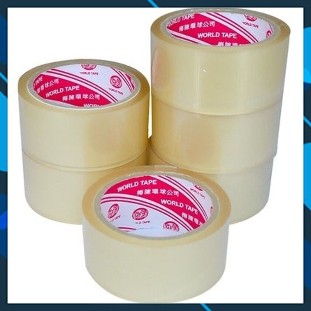 Băng keo trong 80yds 1,2cm - 2,5cm - 5cm