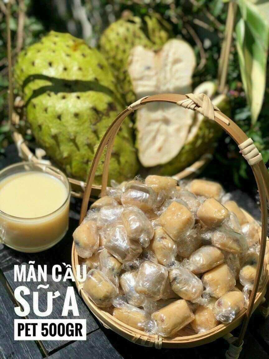 Mứt Mãng Cầu Xiêm Sữa 500gr