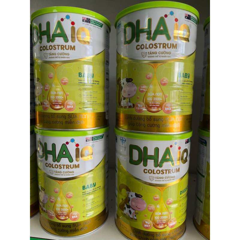 Sữa DHA IQ baby 0-12 tháng 900g mẫu mới