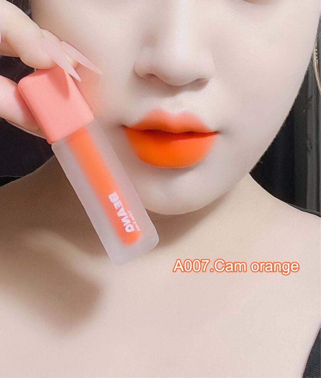 Son màu cam đào, cam hồng nude siêu xinh