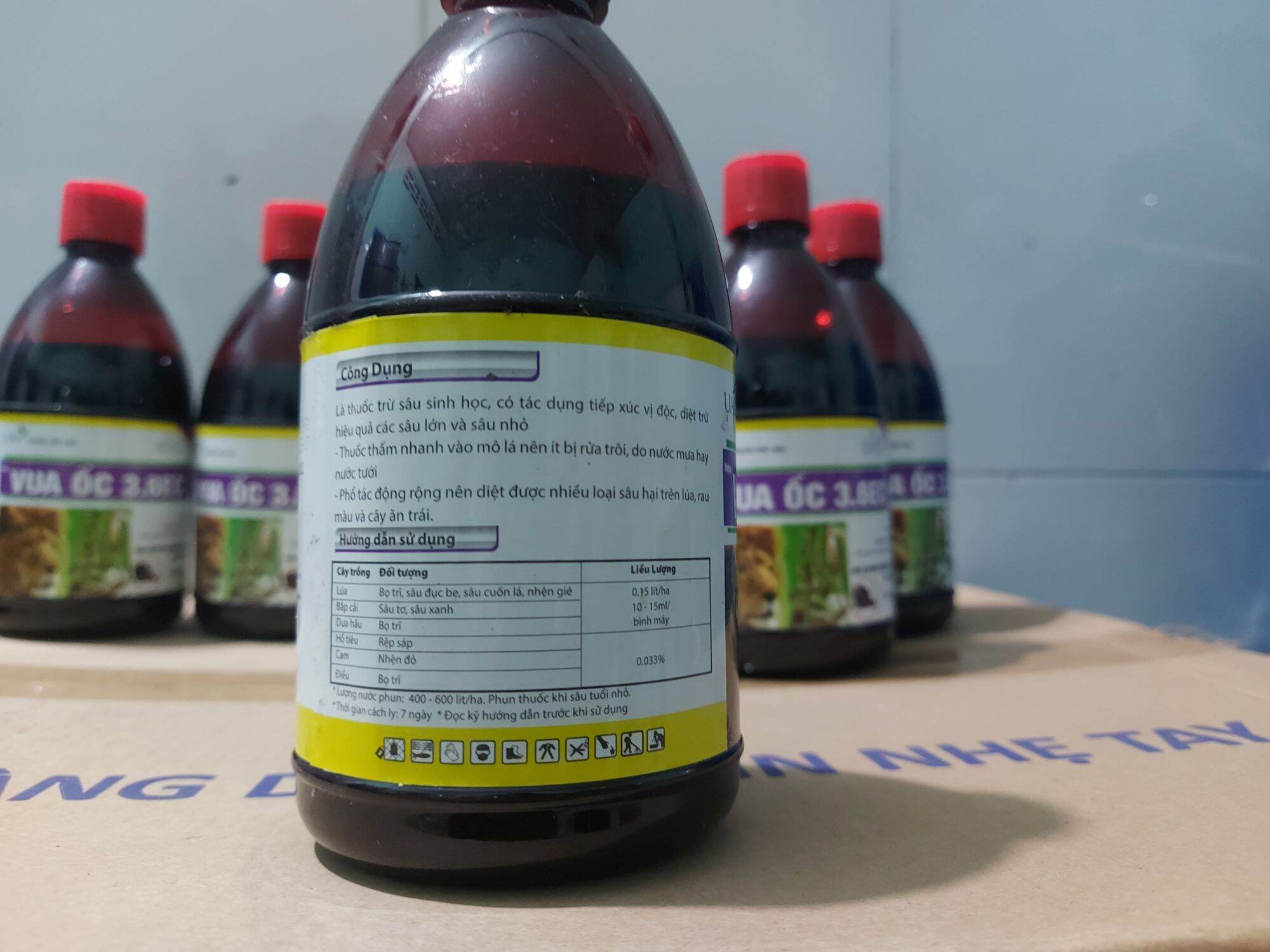Thuốc trừ Ốc Bươu Vàng 3.6EC-450ML ( VUA ỐC 3.6)- NƯỚC ĐẶC
