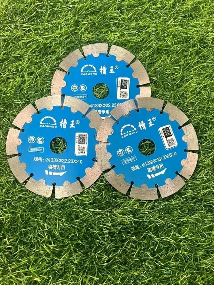 Lưỡi cắt Caowang 114,121,125,133,156mm chuyên cắt đá granite ,hoa cương ,bê tông, tường gạch đá