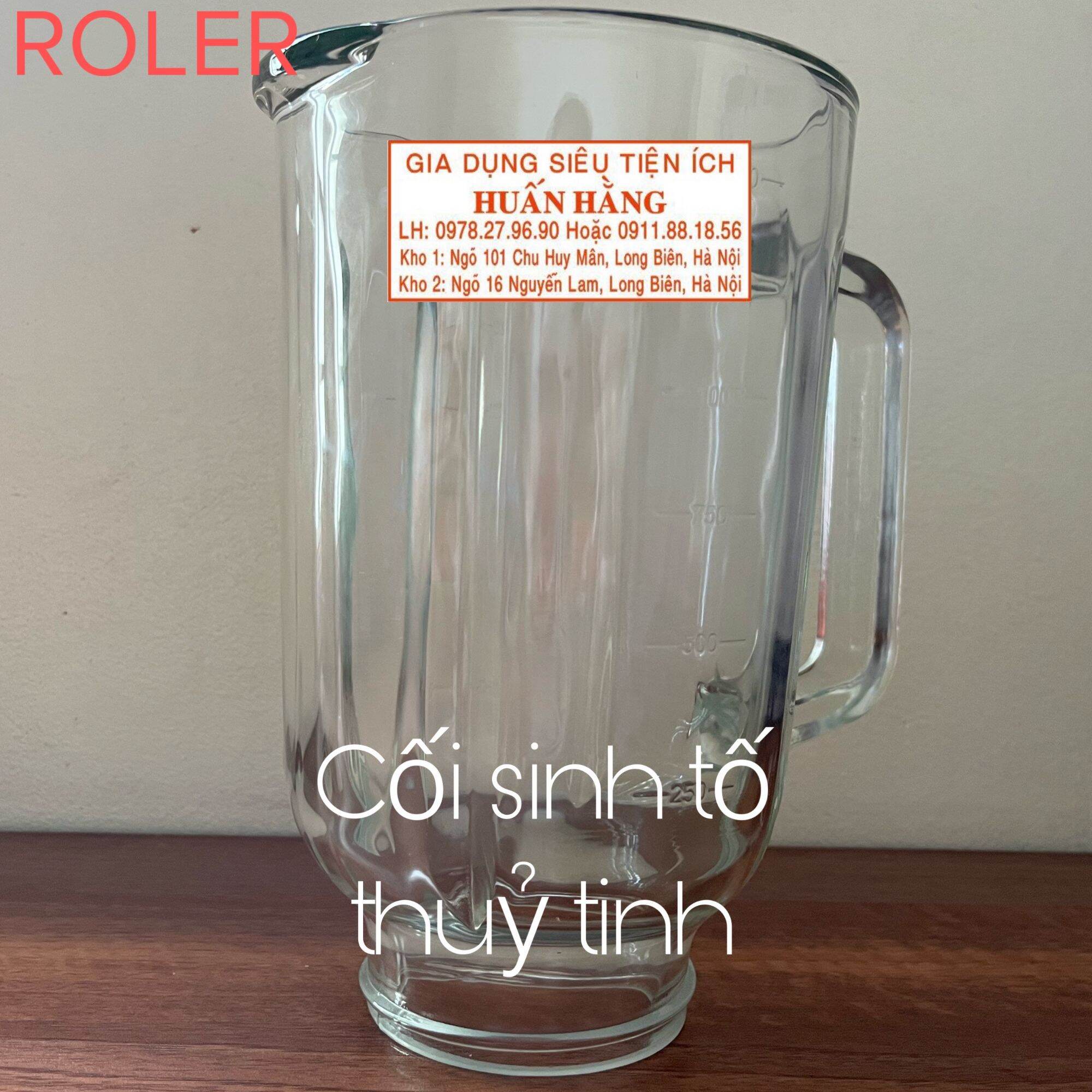 🍀linh kiện chính hãng🍀 ly, cối thủy tinh máy xay roler rb-4104, rb-4106, rb-4107, rb-4108
