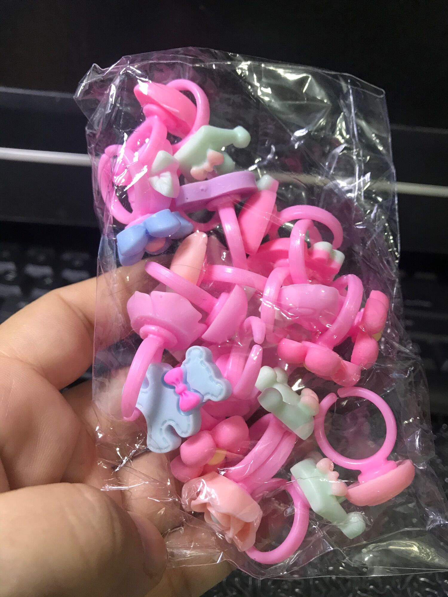 💗Set 10 Chiếc Nhẫn em bé, Nhiều Mẫu xinh lung linh