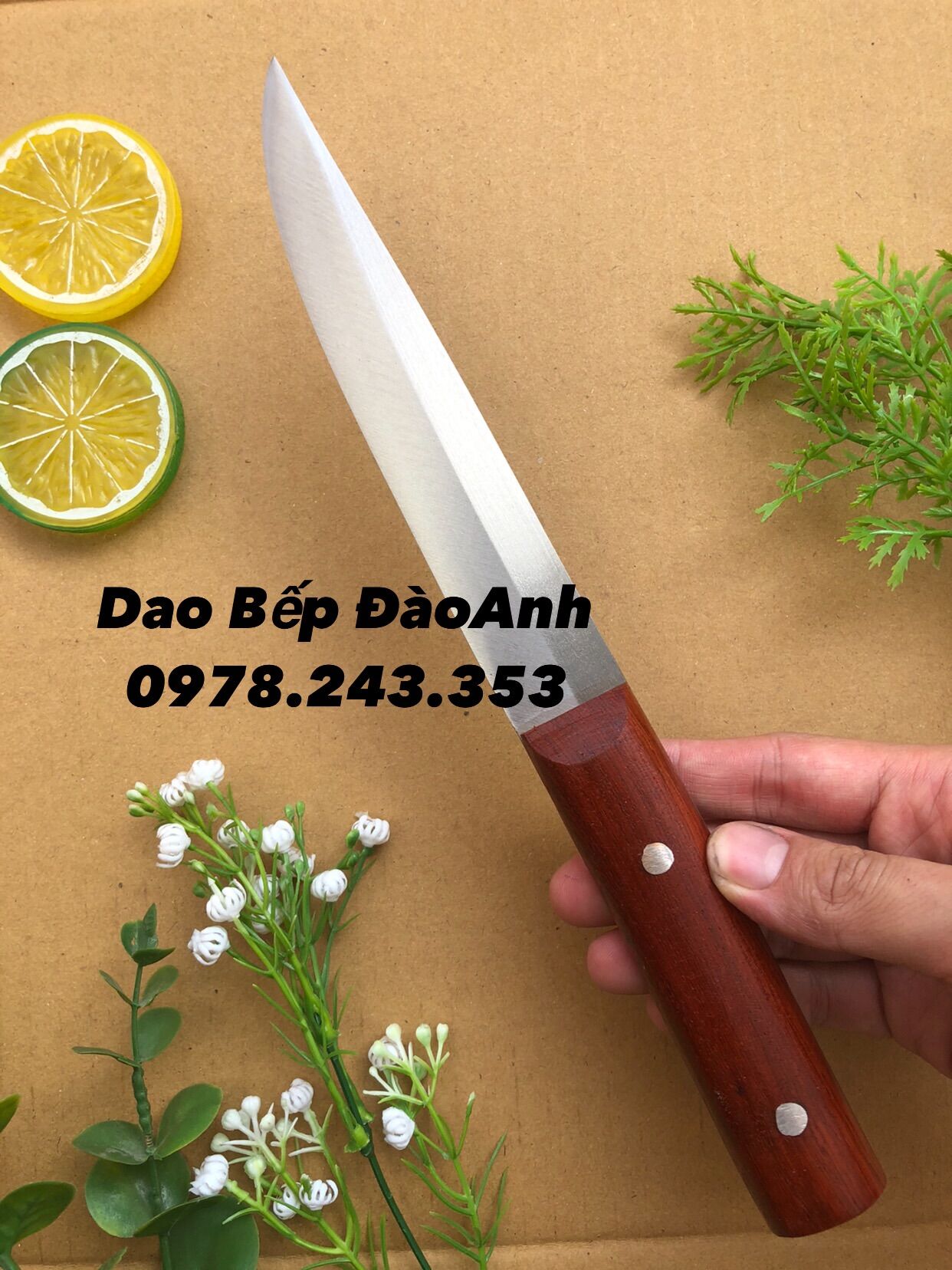 Dao lọc thịt trâu bò siêu sắc bén k han gỉ