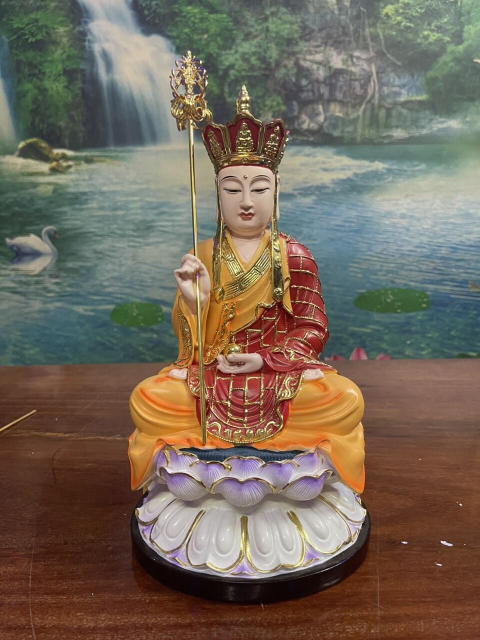 Tượng Địa Tạng cao 30cm