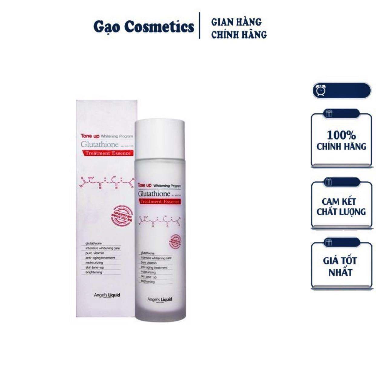 Nước Thần Dưỡng Trắng Se Khít Lỗ Chân Lông Angel's Liquid Glutathione plus Niacinamide 700V Essence 150ml