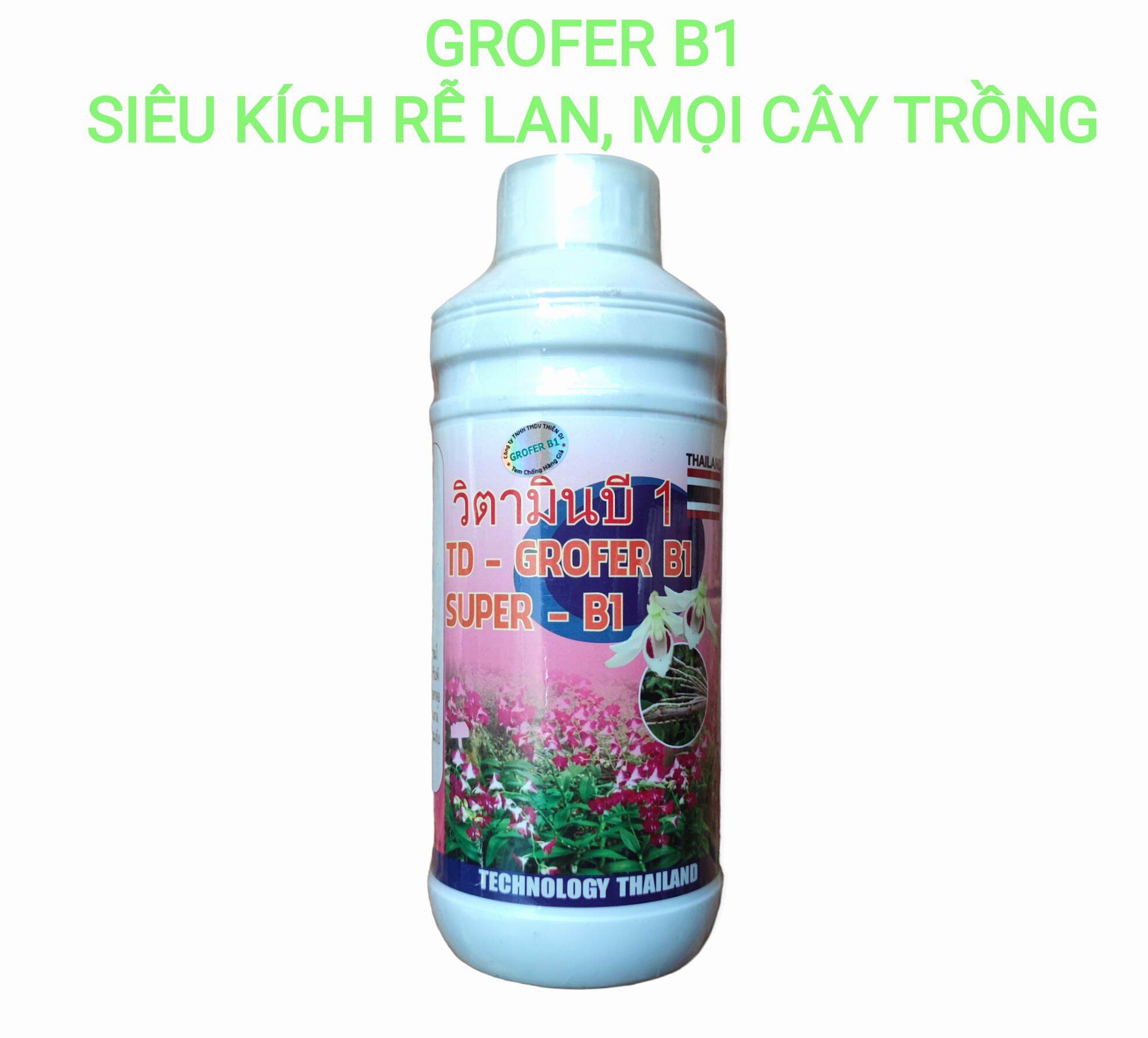 Grofer B1 - 1 lít Phân bón lá kích rễ rất hiệu quả, lưu dẫn phân bón