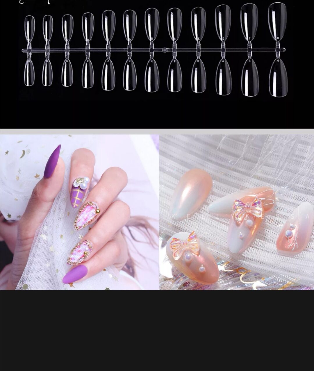 Set 4 vỉ móng up giả ( 1 vỉ 24 móng )