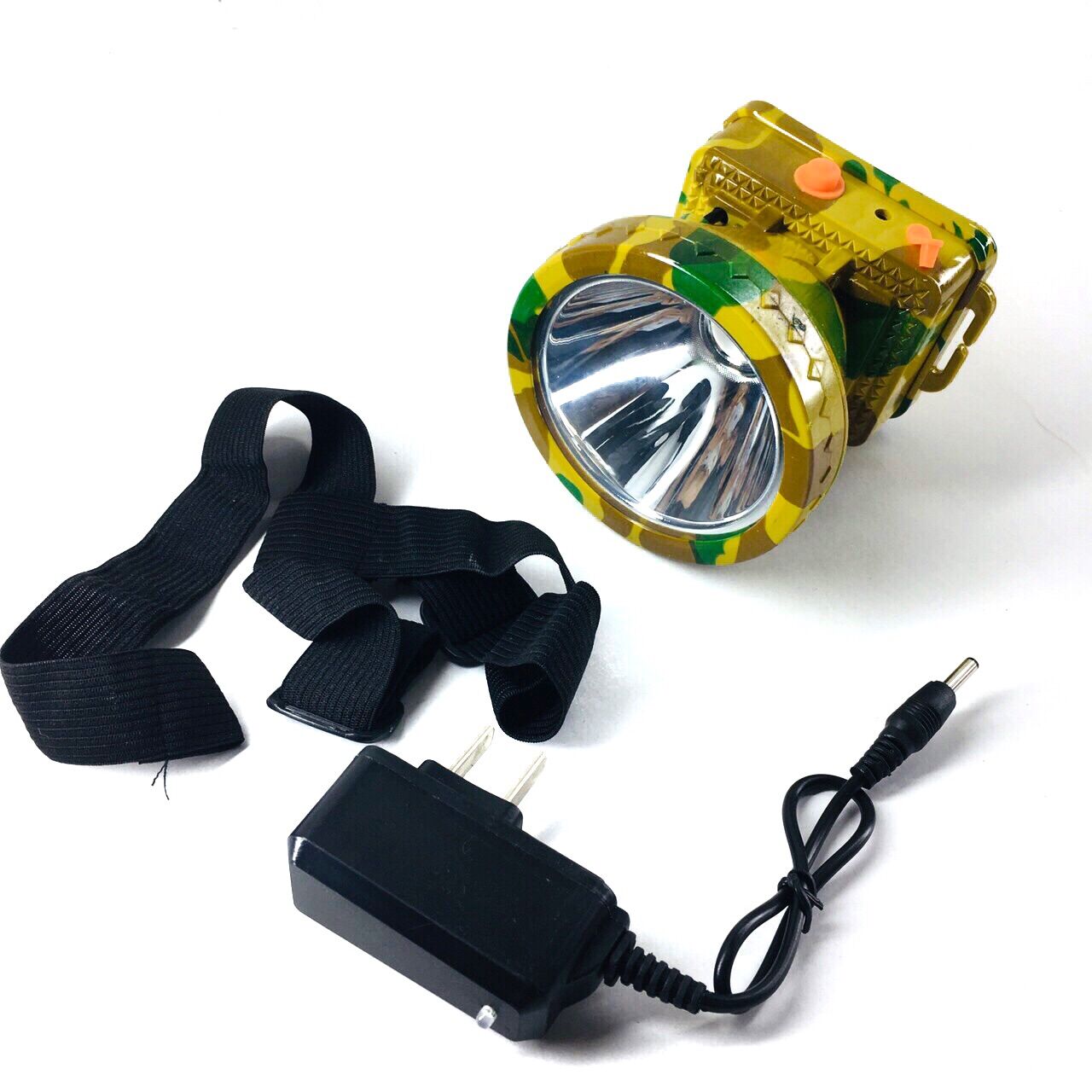 Đèn pin đội đầu siêu sáng D203, đèn bin đội đầu led