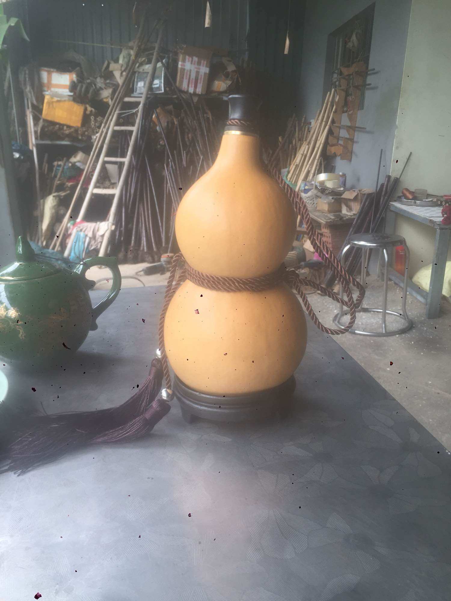 Bình bầu hồ lô đựng Tỉu dung tích 1lít - 1,2lit