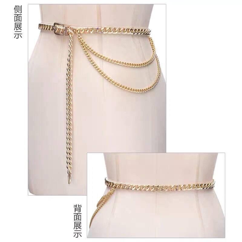 🌸 Dây nịt xích ( đai váy )🌿 Freesize mẩu thời trang 🌿
