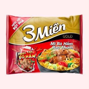 Thùng mì 3 miền bò hầm rau thơm 75g x 30gói