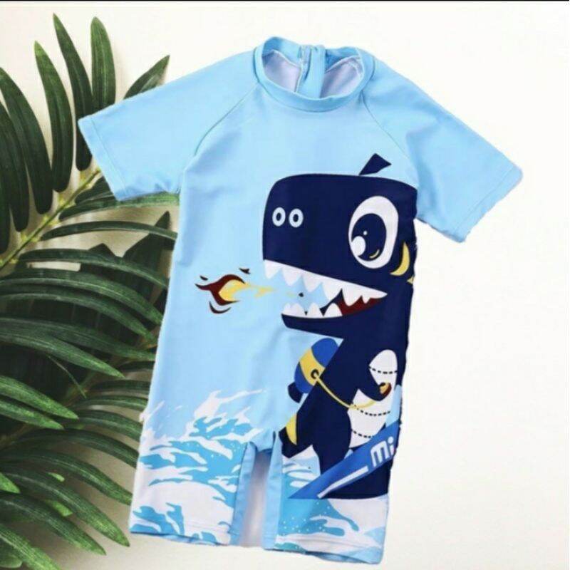 [HCM]Bơi liền thân khủng long cho bé boi022