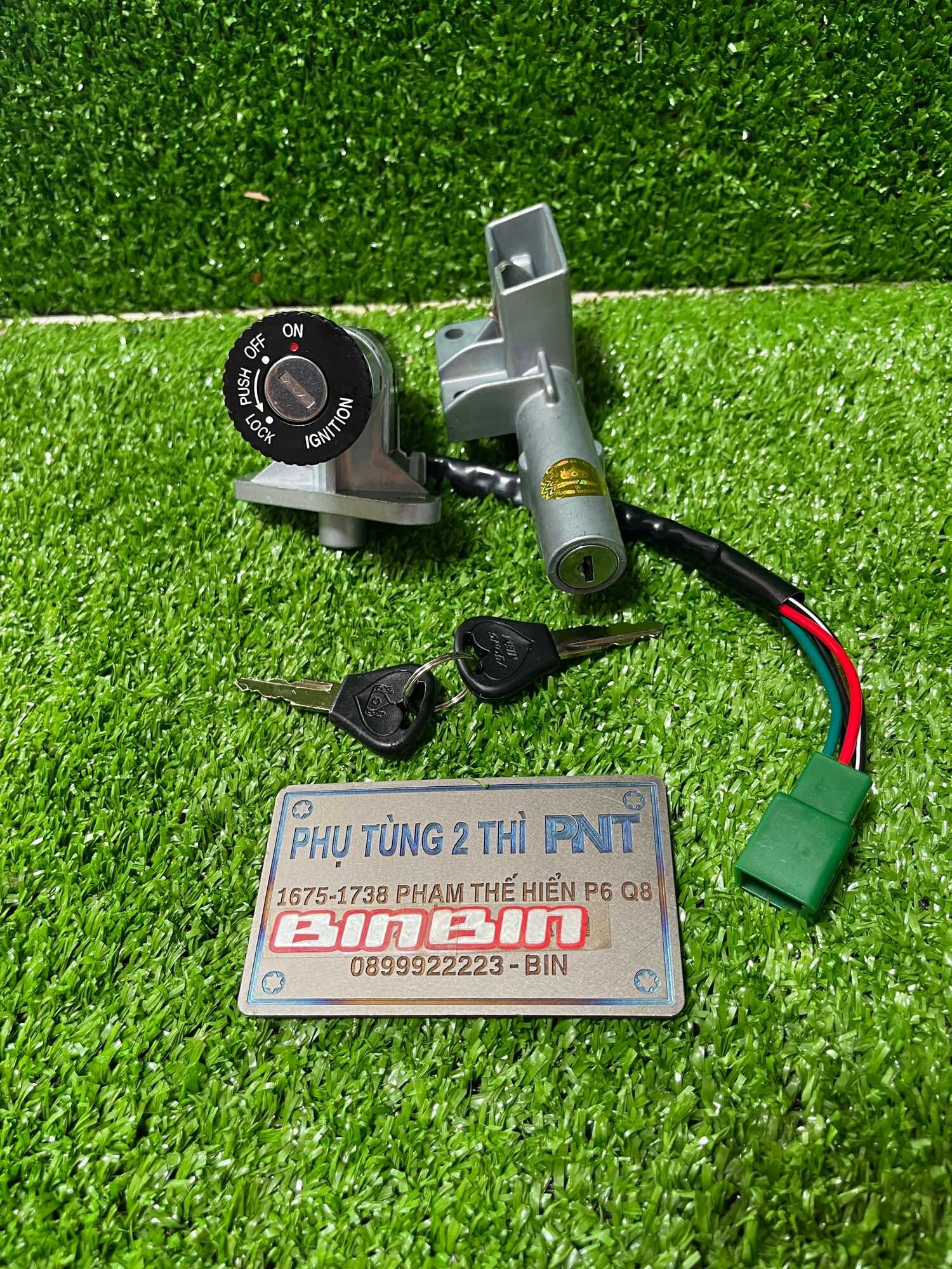 Ổ khoá máy trước sau sport tốt - rgv - xipo - satria 2k