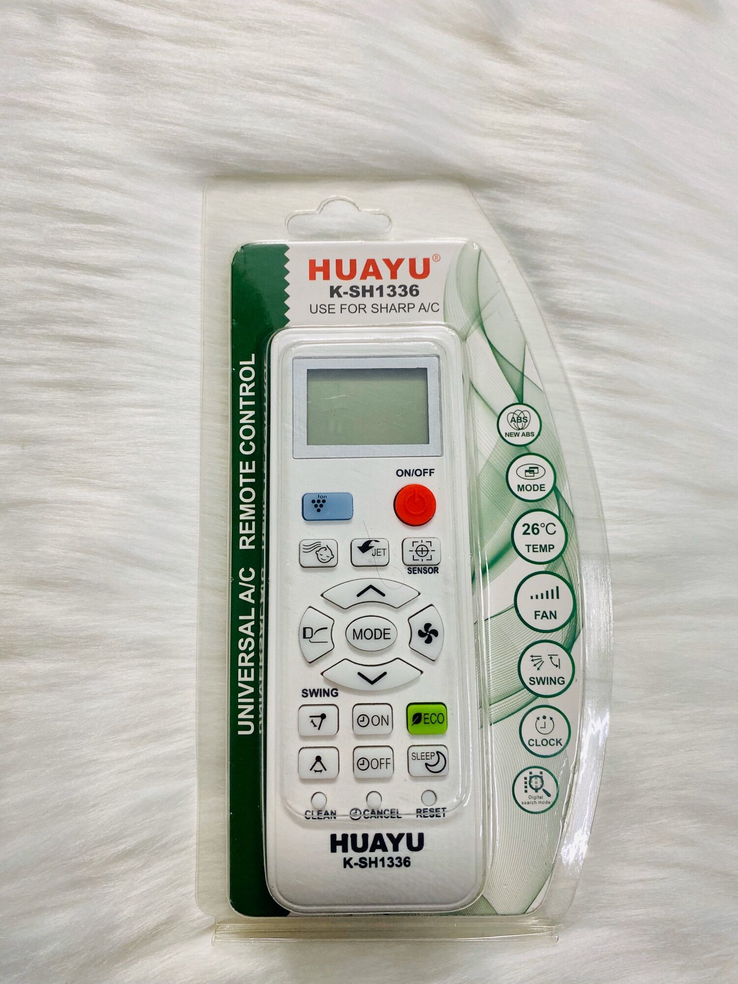 [HCM]REMOTE ĐIỀU KHIỂN ĐIỀU HOÀ MÁY LẠNH SHARP ĐA NĂNG K-SH1336
