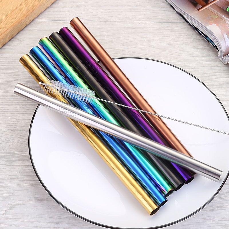 Ống hút inox trân châu