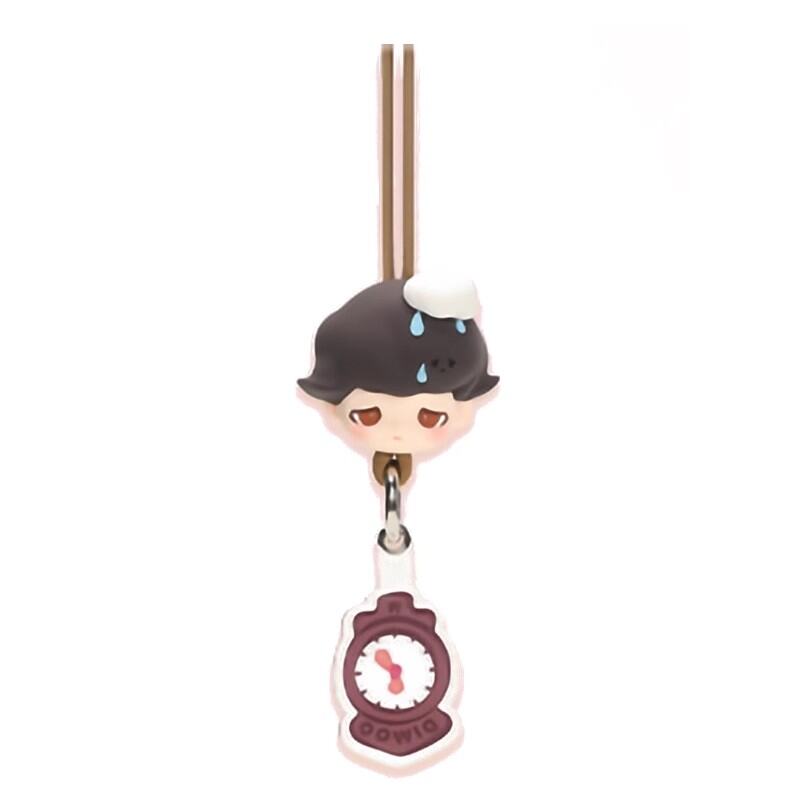 POPMART DIMOO Date Day Keychain Blind Box Accessories PVC Material Collectible Desktop Decoration St