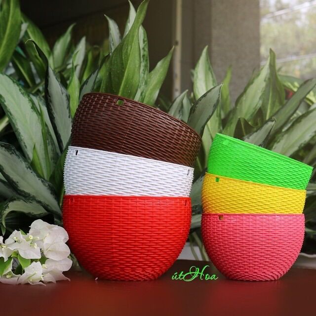 Chậu Treo Mây Nhỏ (Kèm Quai Treo)