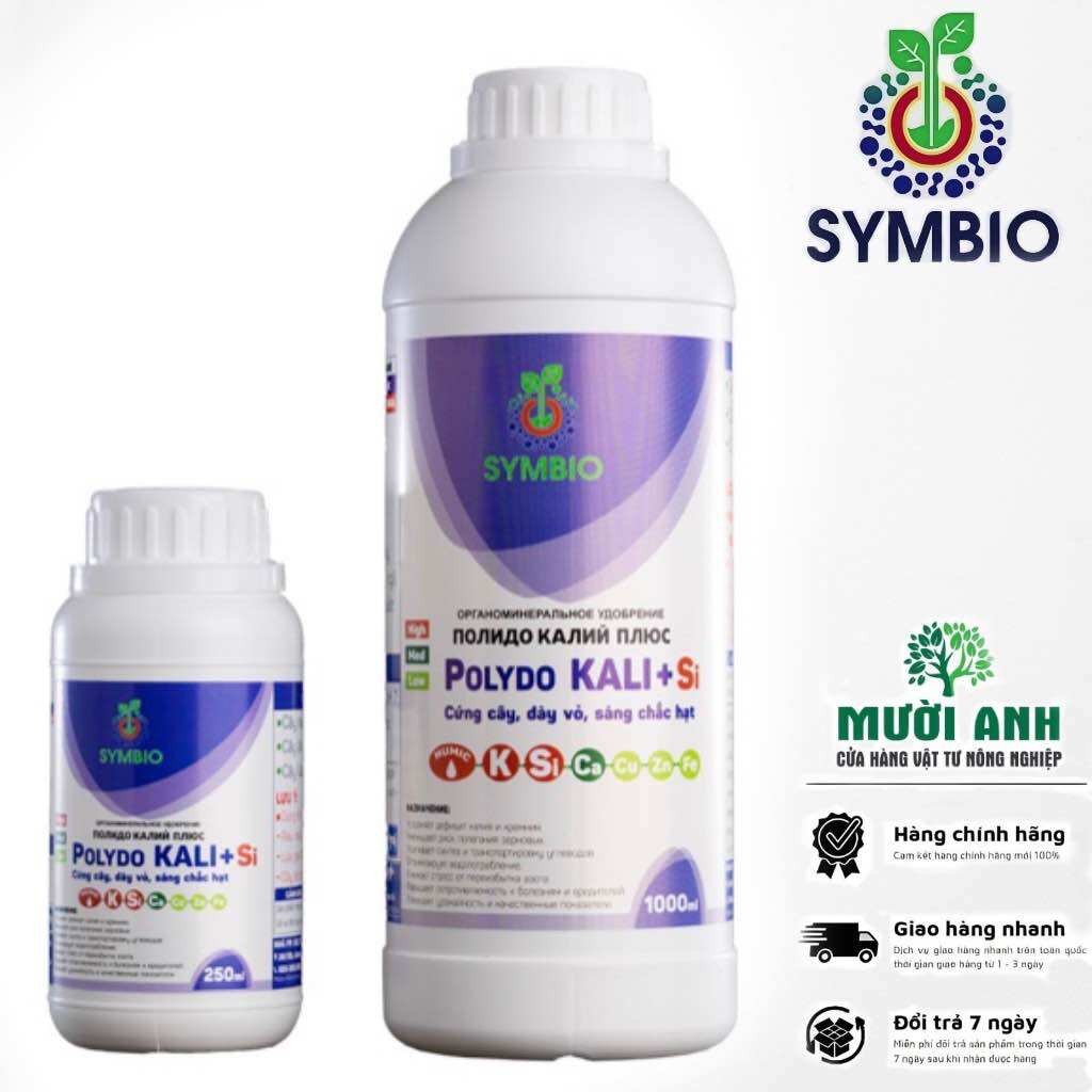 Phân Bón Sinh Học POLYDO KALI + SI + CANXI của SYMBIO