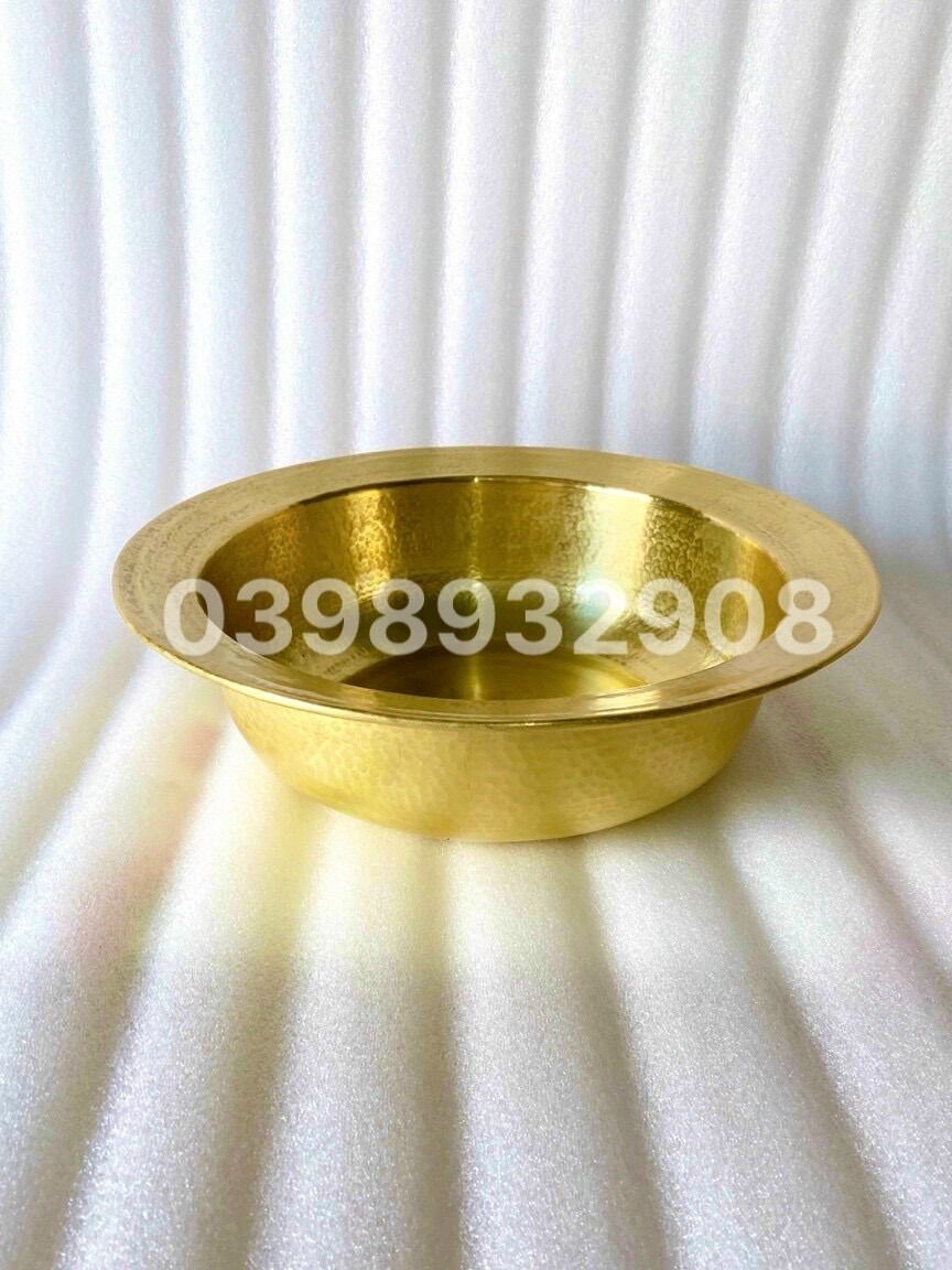 CHẬU ĐỒNG 42 CM CHẤT LIỆU BẰNG ĐỒNG 💯