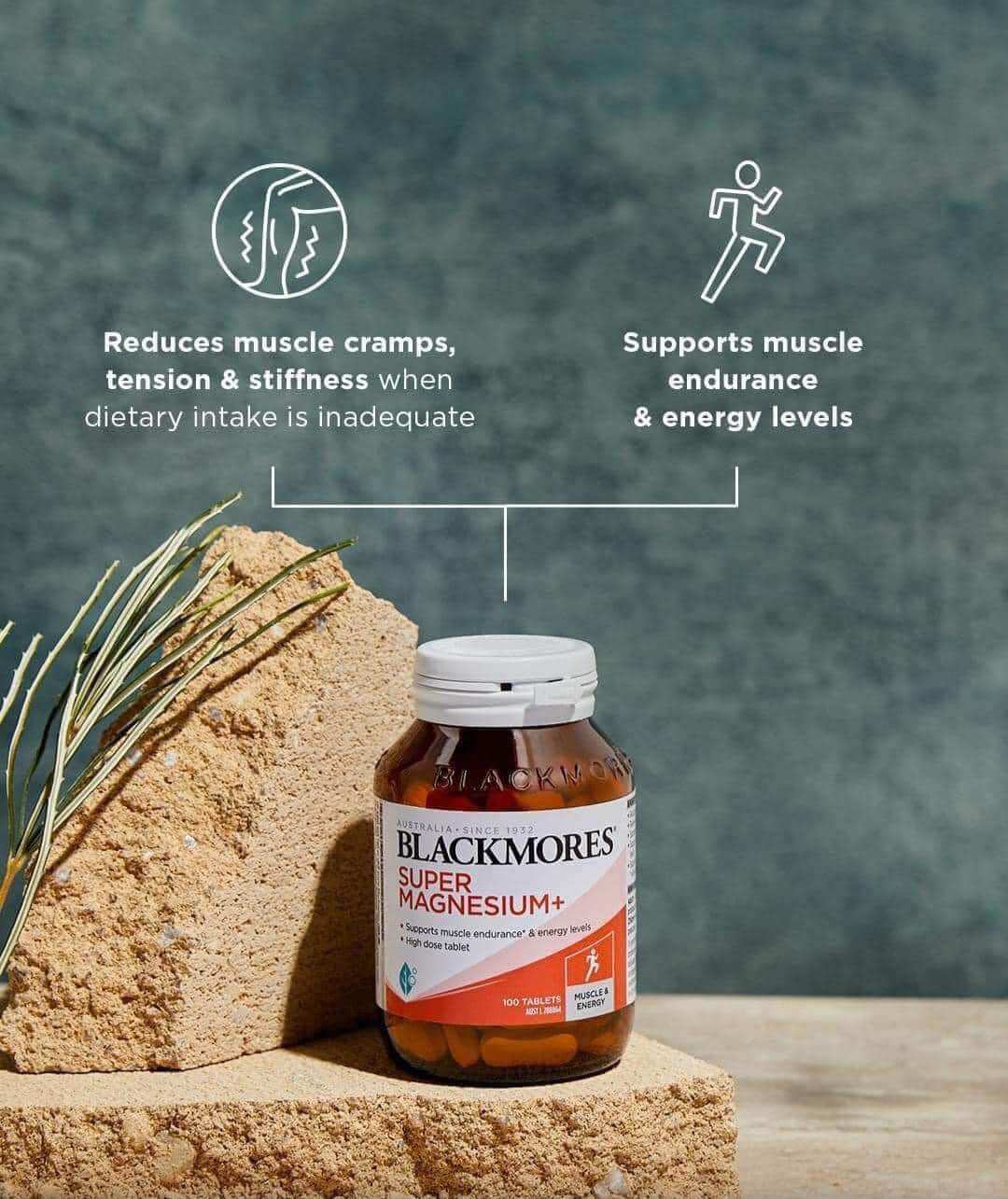 Magie Blackmores Super Magnesium 100 Tablets