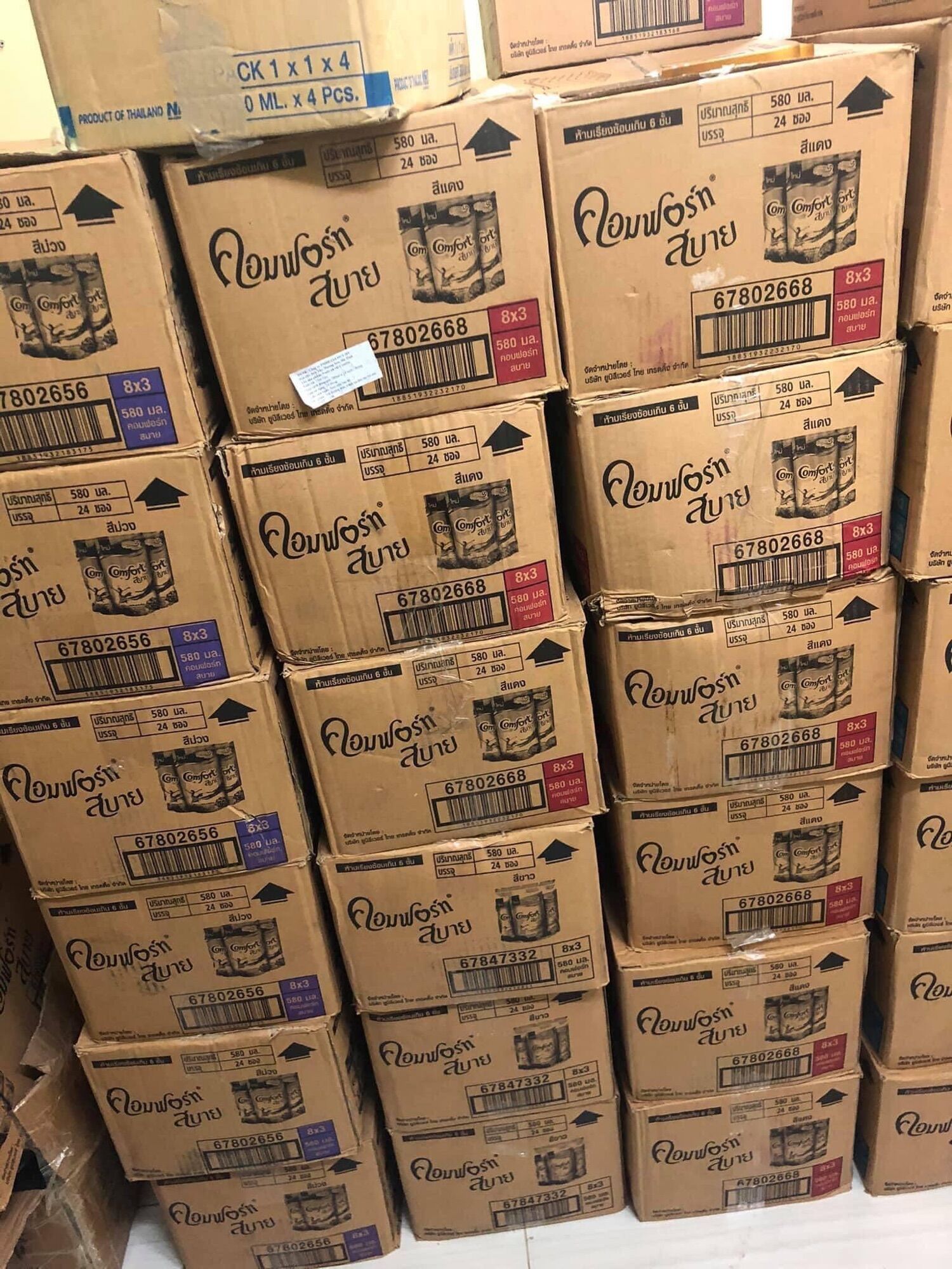 [HCM]Nước xả vải comfor chuẩn Thái 500ML