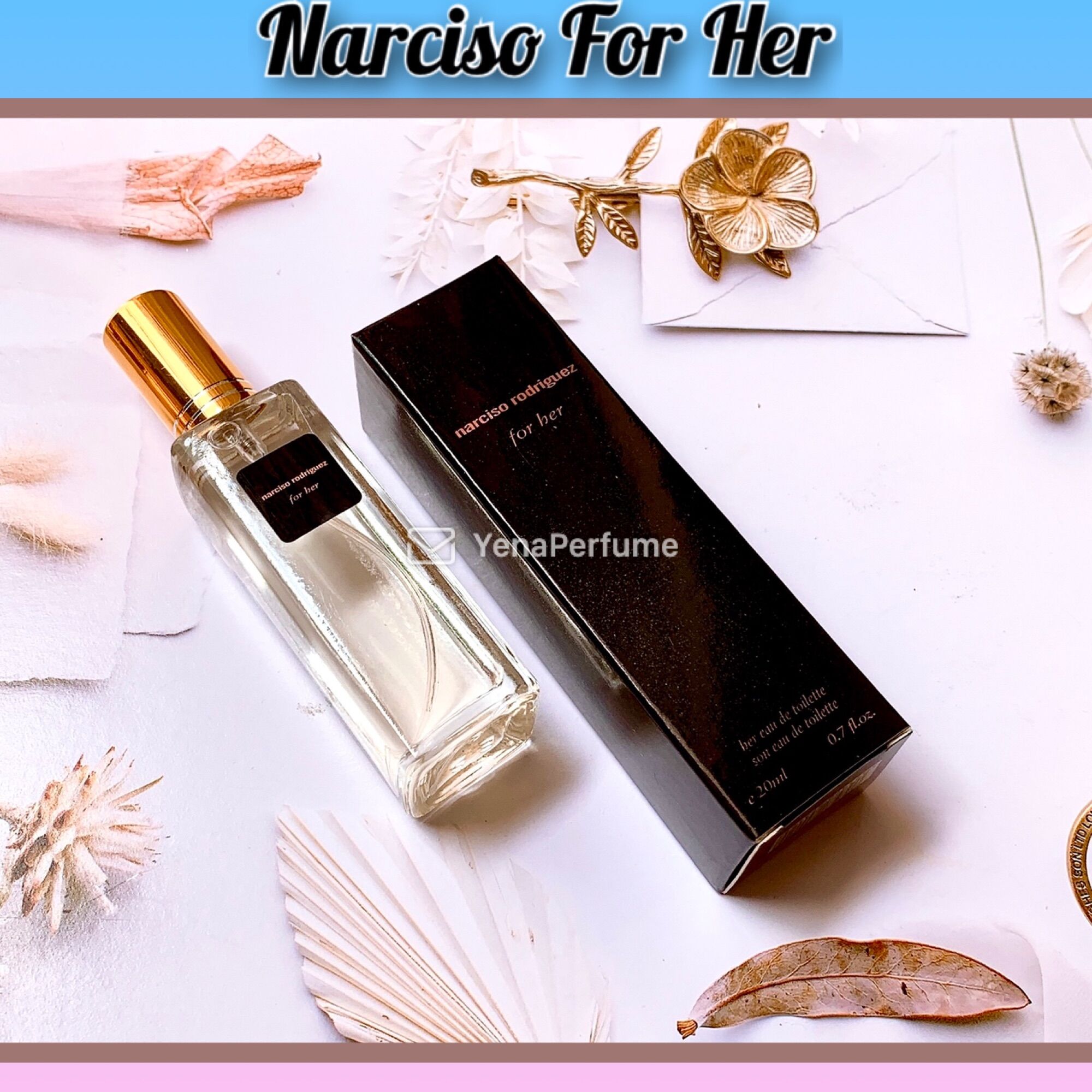 Nước hoa nữ Narciso hồng chiết 20ml